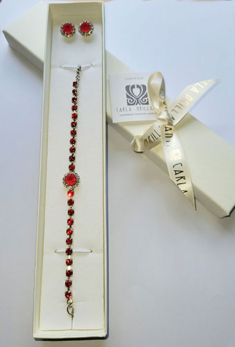 Set Alysia Royal Red (Copy)