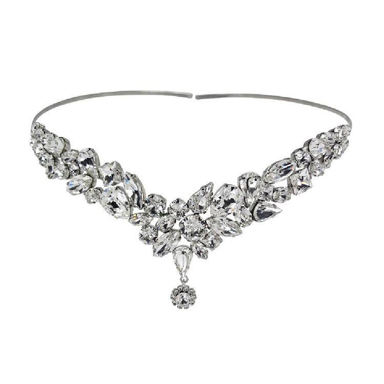 Ornament de par mireasa cu cristale swarovski