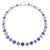 Colier 1006 Violet & Tanzanite