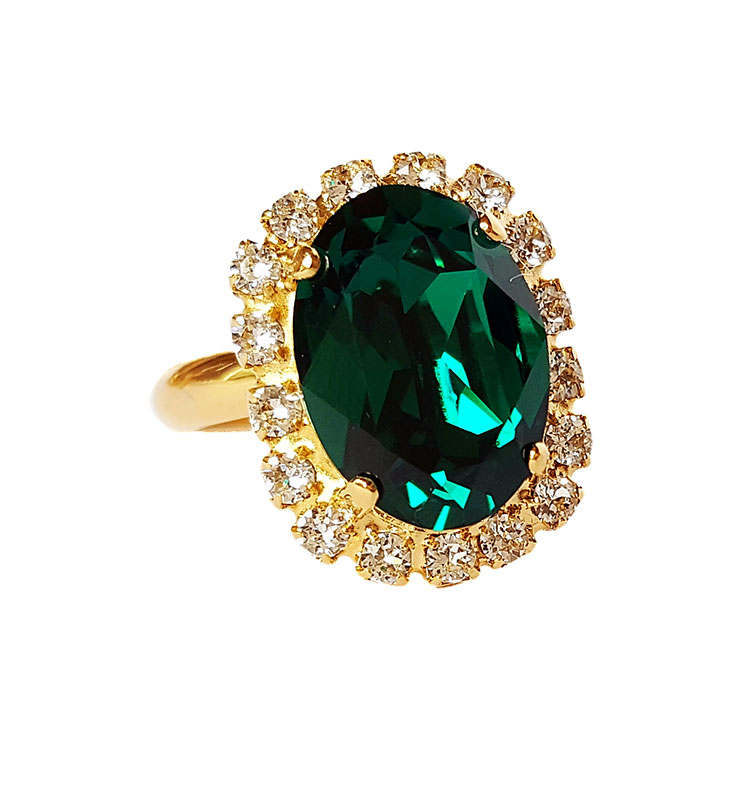 Inel Vivian Emerald