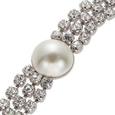Bratara 2326 Crystal & Pearl