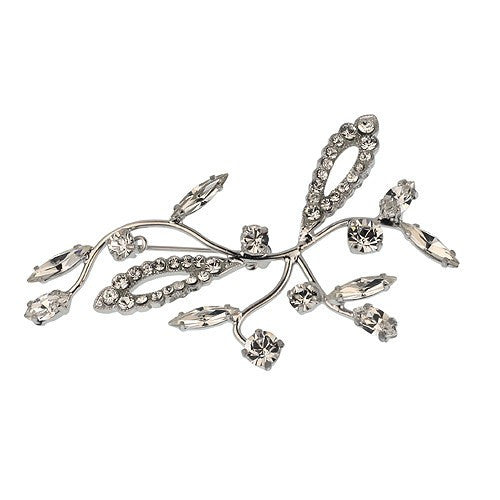 Brose pietre Swarovski cod 5045 cristal alb