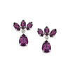 Cercei  swarovski mici amethyst