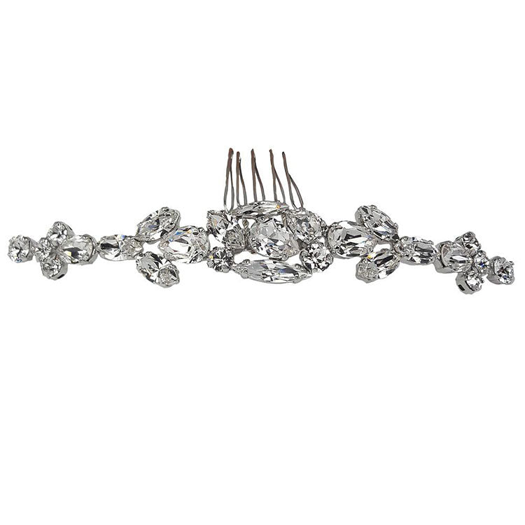 Ornament de par mireasa cu cristale swarovski