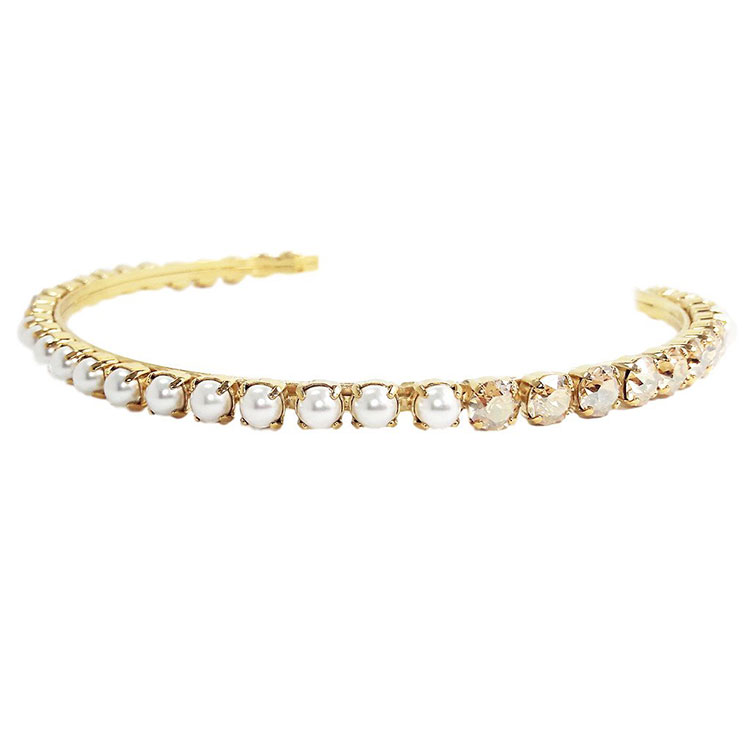 Diadema 8006L Pearl&Golden Shadow G