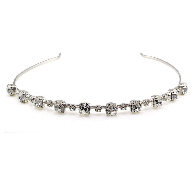 coronita mireasa cu pietre swarovski