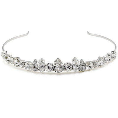 coronita mireasa cu pietre swarovski